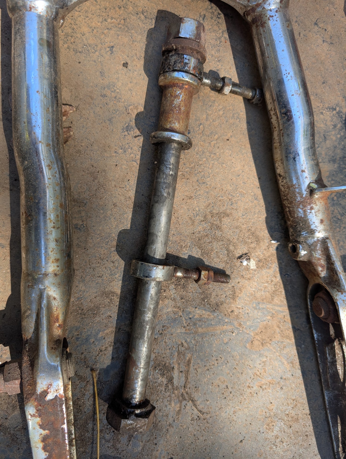 Ironhead Chrome Swingarm