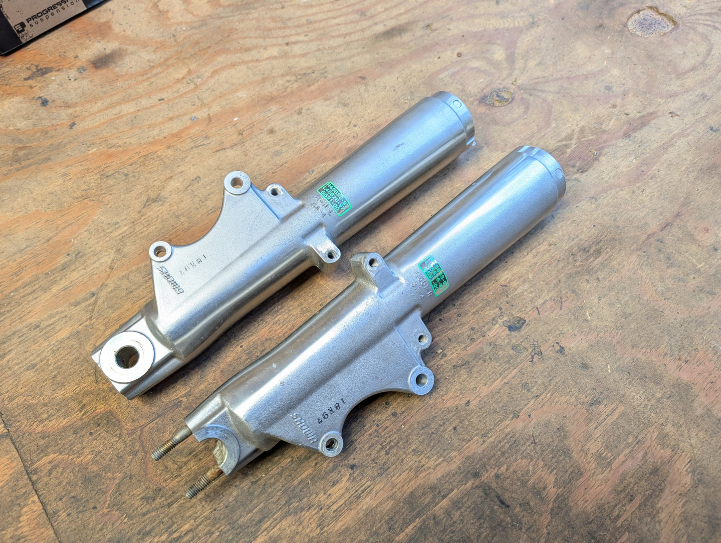 84-99 Lower Fork Tubes