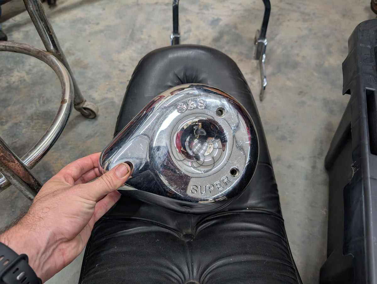 S&S Super E Air Cleaner Cover