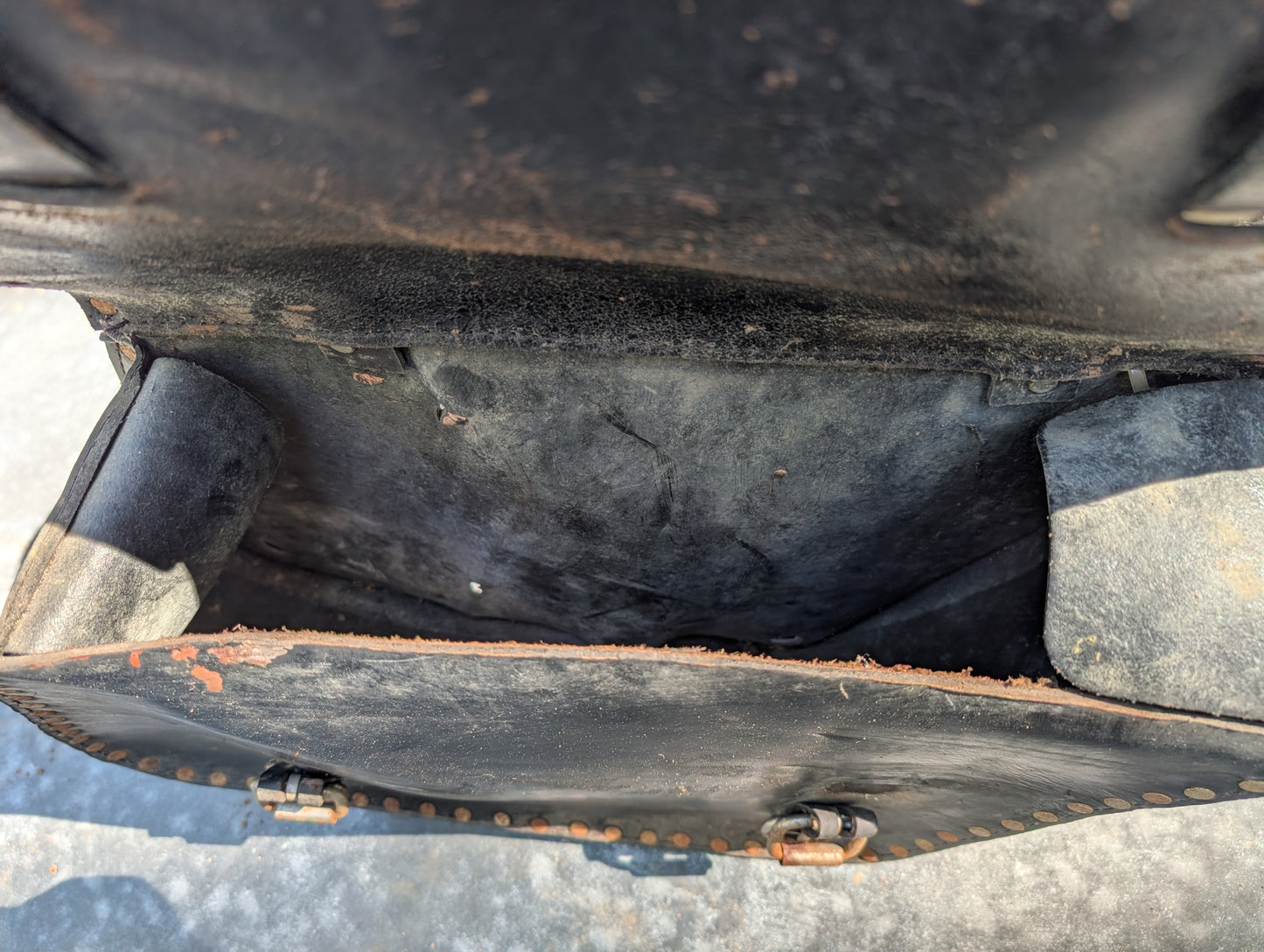 Patina Eagle Saddlebags