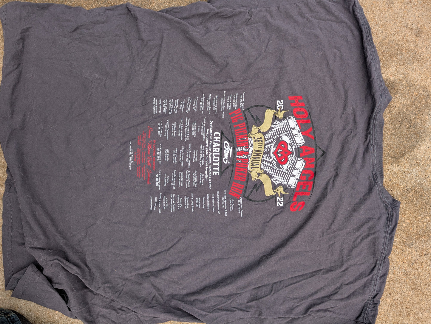 Holy Angels Poker Run Shirt