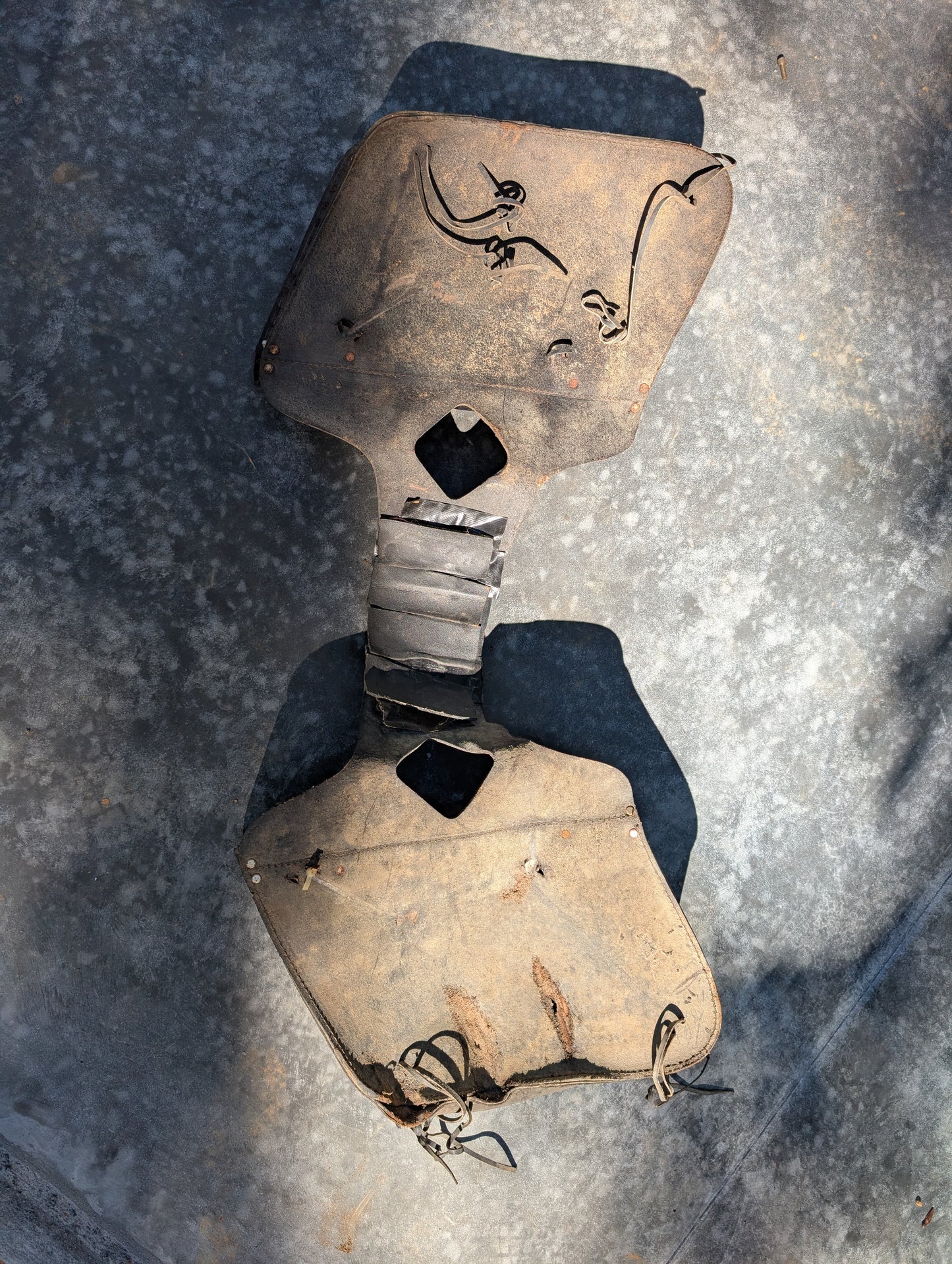 Patina Eagle Saddlebags