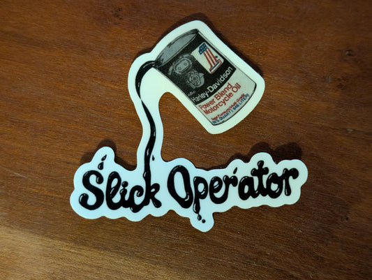 AMF Slick Operator Stickers