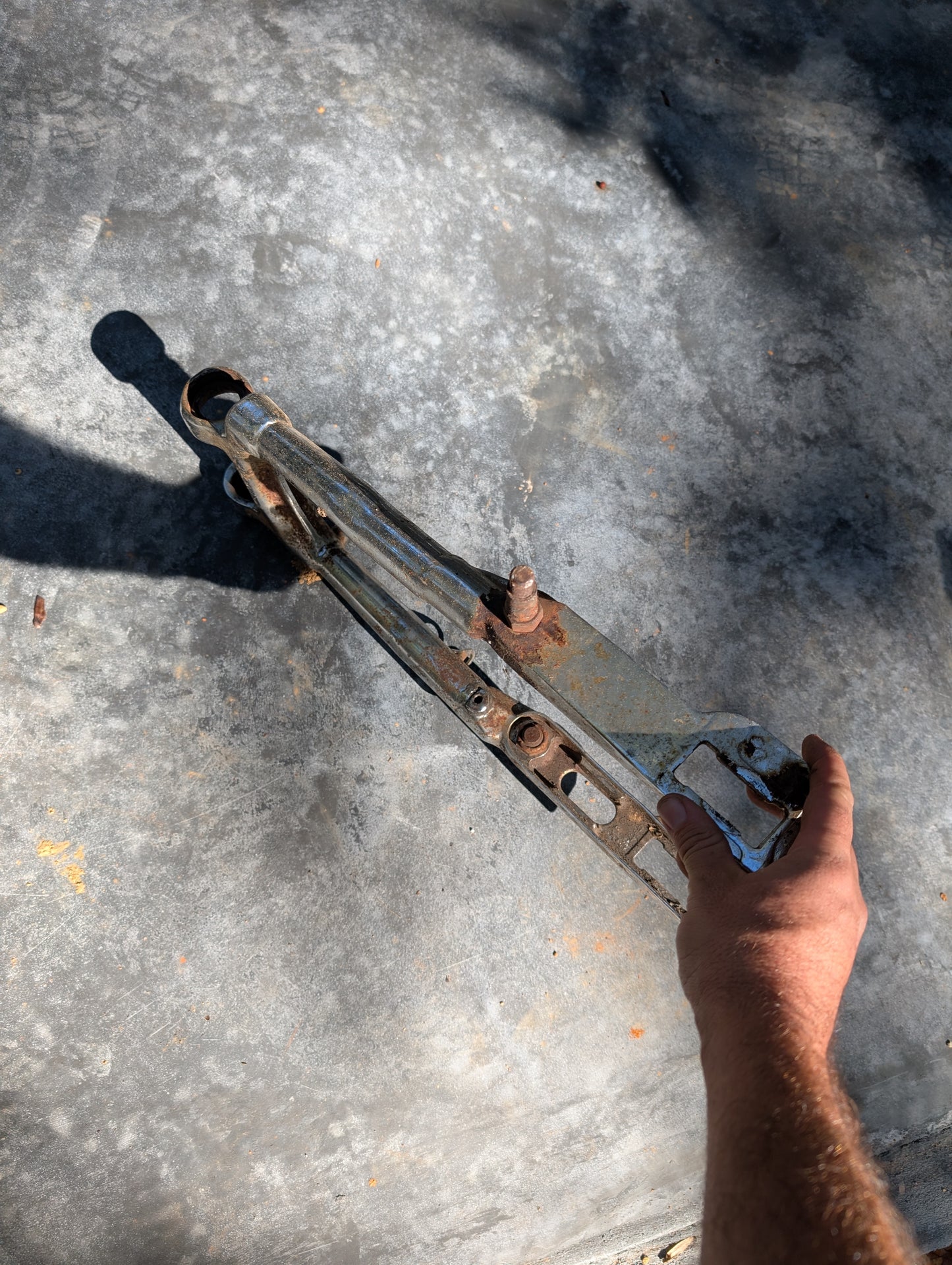 Ironhead Chrome Swingarm