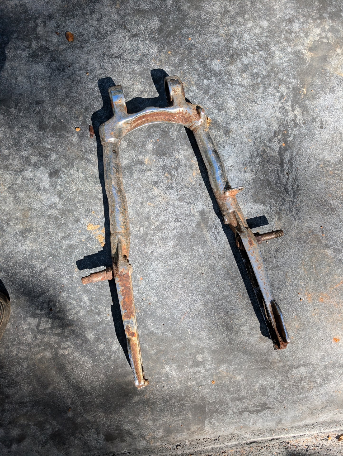 Ironhead Chrome Swingarm